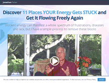 Tablet Screenshot of energyselfmastery.com